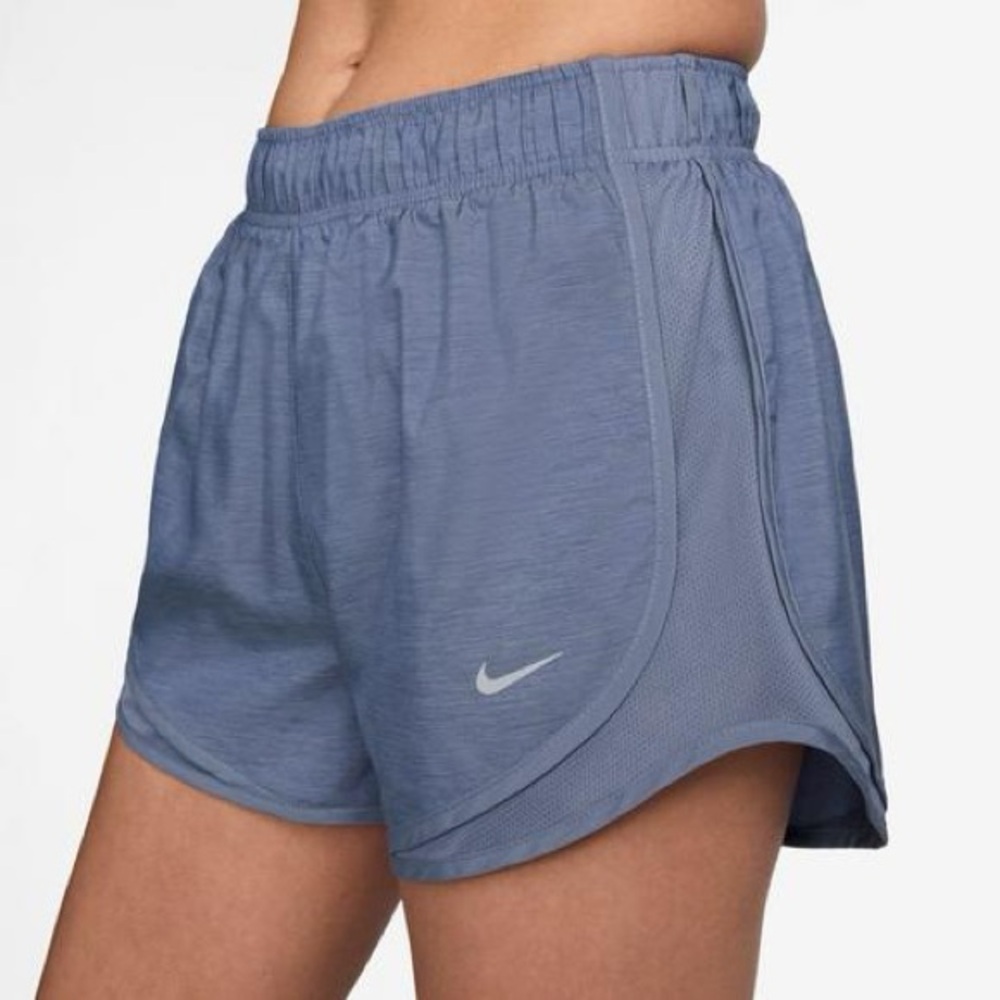 Nike Women's Athletic Shorts in Slate Blue 3'' Heathered Tempo Running Shorts✨